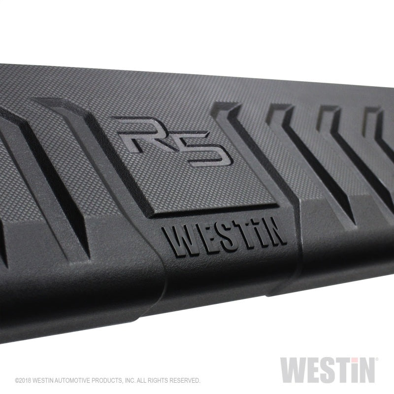 Westin 2019 Chevrolet Silverado/Sierra 1500 Crew Cab (6.5ft) R5 Modular Nerf Step Bars - Black