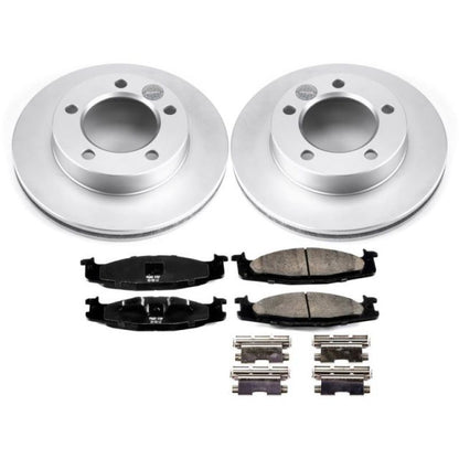 Power Stop 94-96 Ford Bronco Front Z17 Evolution Geomet Coated Brake Kit