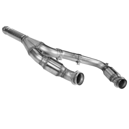 Kooks 14+ GM 1500 Series Truck 5.3L 3in x OEM Out Cat SS Y Pipe Kooks HDR Req