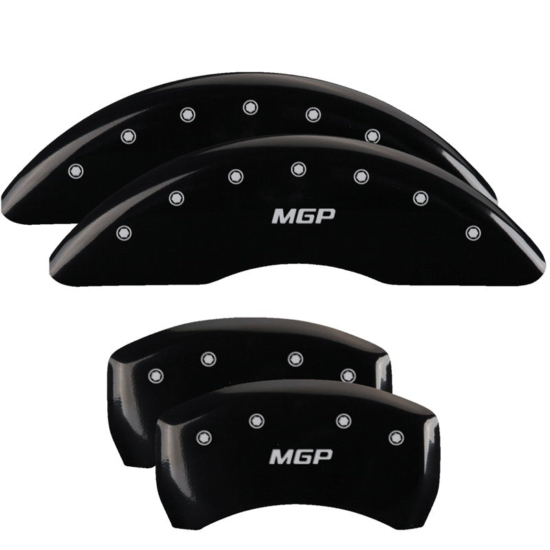 MGP Rear set 2 Caliper Covers Engraved Rear MGP Yellow finish black ch