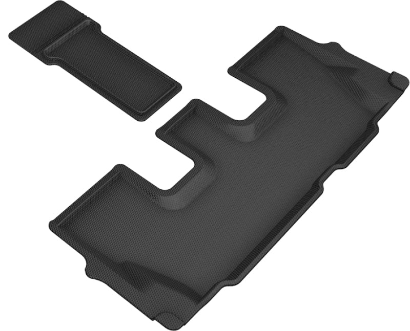 3D MAXpider 2020 Hyundai Palisade Kagu 3rd Row Floormats - Black