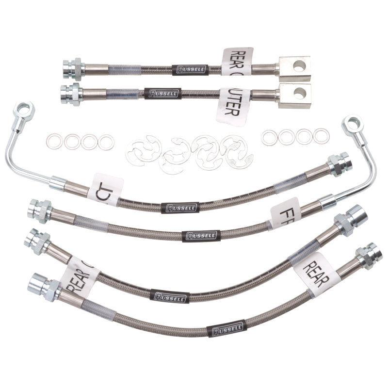 Russell Performance 98-02 Pontiac Firebird (with Traction Control) Brake Line Kit
