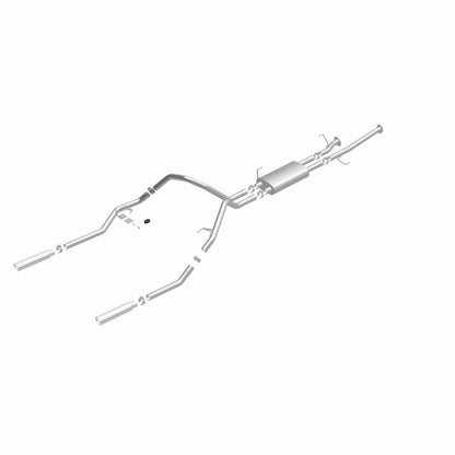 MagnaFlow 14 Toyota Tundra V8 4.6L/5.7L Stainless Cat Back Exhaust Dual Split Rear Exit