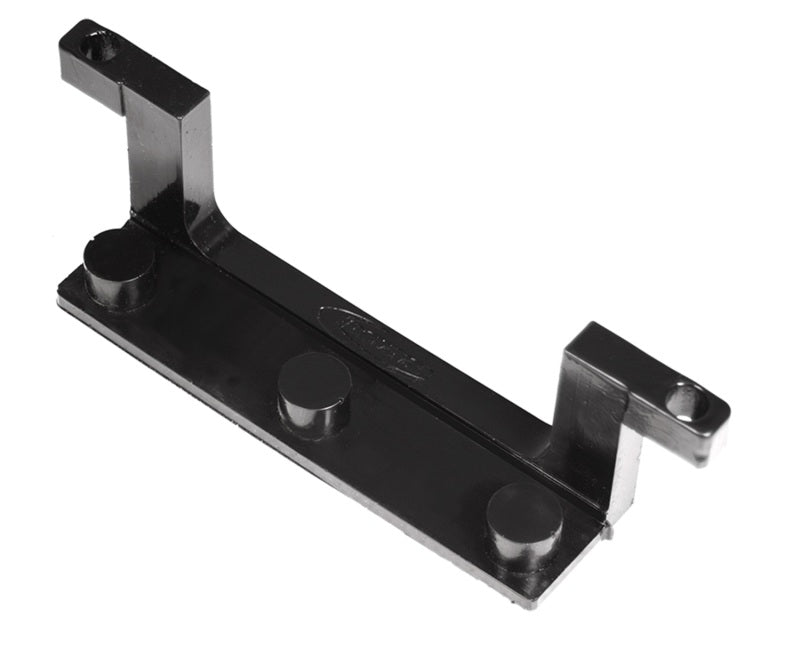 Daystar License Plate Bracket for Roller Fairlead Isolator Black