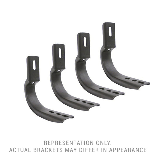 Go Rhino 05-20 Nissan Frontier Brackets for OE Xtreme Cab Length SideSteps