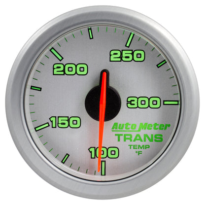 Autometer Airdrive 2-1/6in Trans Temperature Gauge 100-300 Degrees F - Silver