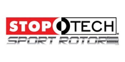 StopTech 02 Lexus ES 250/300/330/350 / 05-07 Toyota Avalon Slotted & Drilled Right Front Rotor