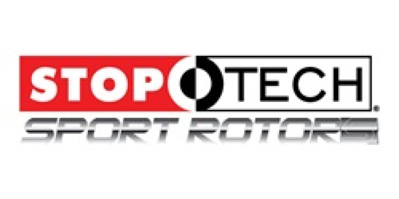 StopTech 12 Jeep Wrangler Rubicon Drilled Left Rear Rotor