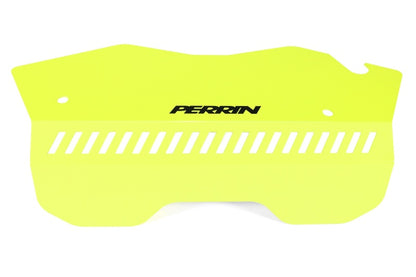 PERRIN 22-25 Subaru WRX Pulley Cover - Neon Yellow (TALL - For Use w/o PERRIN AOS)