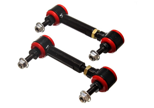 Energy Suspension Universal Red 3-3/4in-4-3/4in inAin Range Pivot Style End Link Set