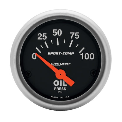 Autometer Sport-Comp 66-76 Nova Dash Kit 6pc Tach / MPH / Fuel / Oil / WTMP / Volt