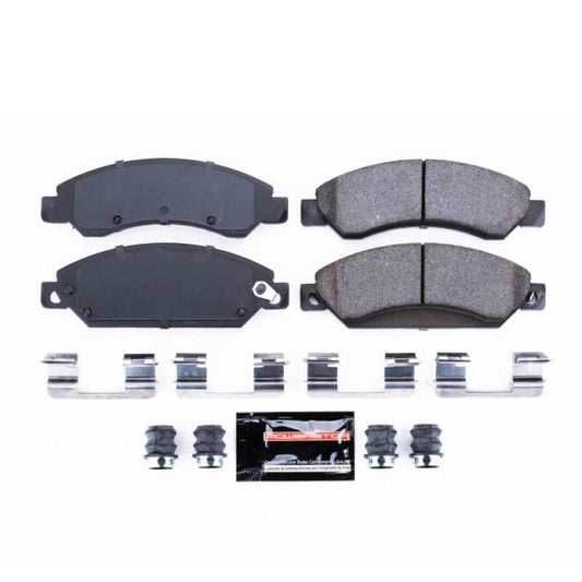 Power Stop 2007 Cadillac Escalade Front Z23 Evolution Sport Brake Pads w/Hardware