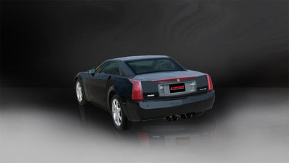 Corsa 04-08 Cadillac XLR 4.6L 25in Cat-Back Dual Rear w Twin 35in Black Pro-Series Tips