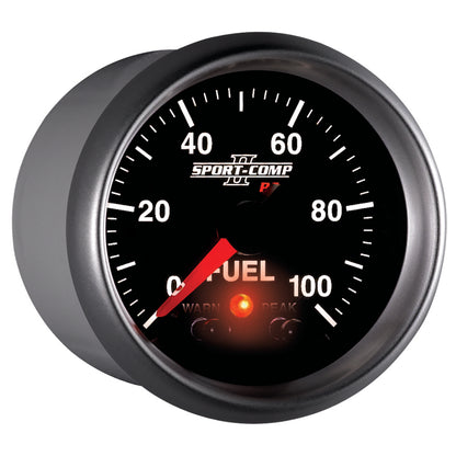 Autometer Sport-Comp II 52mm 0-100 PSI Fuel Pressure Gauge