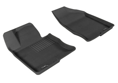 3D MAXpider 2012-2017 Hyundai Azera Kagu 1st Row Floormat - Black