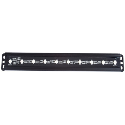 ANZO Universal 12in Slimline LED Light Bar (Blue)