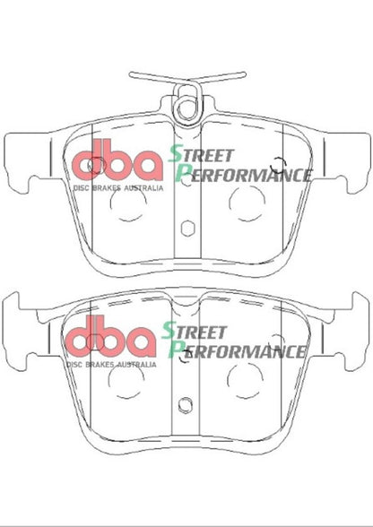 DBA Volkswagen Golf (MK7) SP Performance Rear Brake Pads