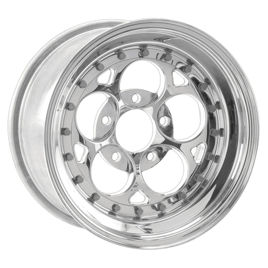 Weld Magnum III 15x6 / 5x4.75 BP / 3.5in. BS Polished Wheel - Non-Beadlock