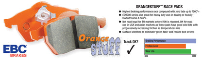 EBC 99-03 Aston Martin DB7 5.9 Orangestuff Front Brake Pads