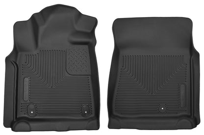 Husky Liners 07-11 Toyota Tundra Pickup(Crew / Ext / Std Cab) X-Act Contour Black Front Floor Liners