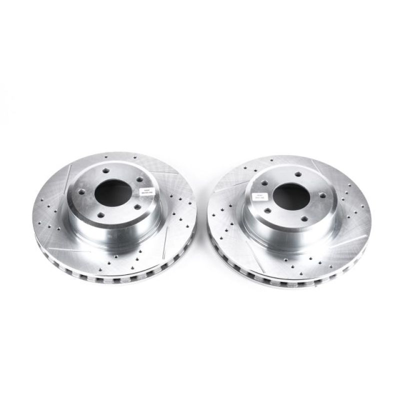 Power Stop 05-06 Pontiac GTO Front Evolution Drilled & Slotted Rotors - Pair