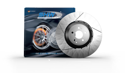 SHW 13-16 Porsche Panamera GTS w/o Ceramics Right Front Slotted Lightweight Brake Rotor (298615302C)