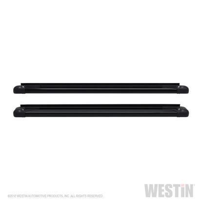 Westin SG6 LED Aluminum Running Boards Running Boards 85.5in - Blk