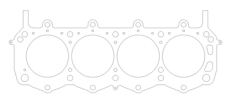 Cometic Ford Man-O-War 6 Bolt 10 Degree Heads 4.180in Bore .040in MLS Head Gasket