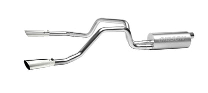 Gibson 97-99 Dodge Dakota Sport 3.9L 2.5in Cat-Back Dual Split Exhaust - Stainless