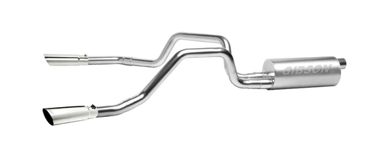 Gibson 00-03 Dodge Dakota SLT 3.9L 2.5in Cat-Back Dual Split Exhaust - Aluminized