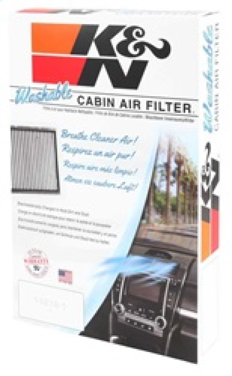 K&N 05-15 Nissan Frontier, Mid-size Pickups & SUVs Cabin Air Filter - 2 per Box