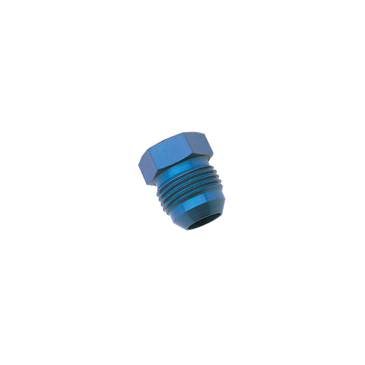Russell Performance -10 AN Flare Plug (Blue)