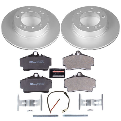 Power Stop 97-04 Porsche Boxster Rear Euro-Stop Brake Kit