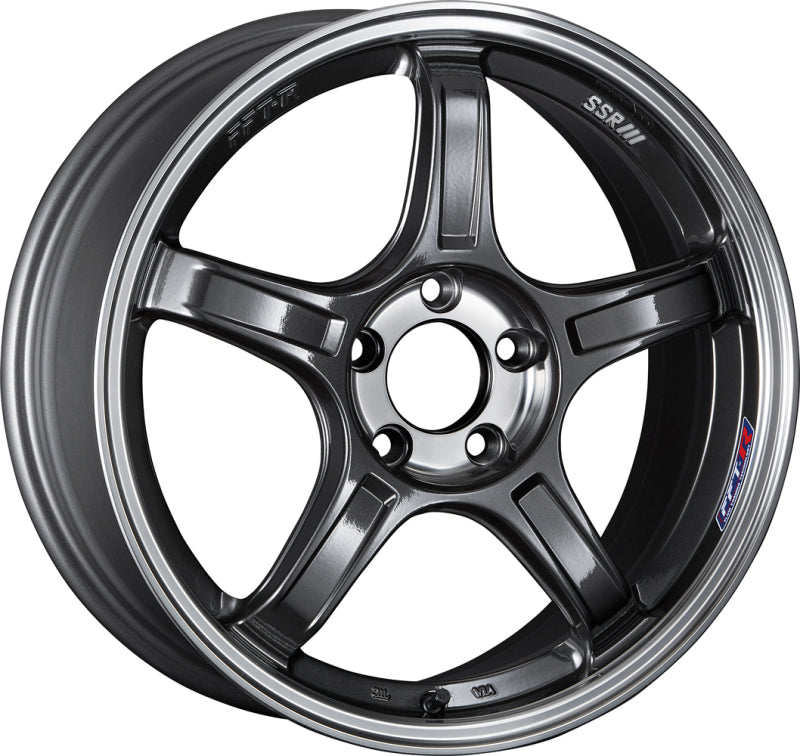 SSR GTX03 17x7.0 5x114.3 53mm Offset Black Graphite Wheel