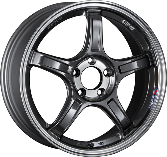 SSR GTX03 18x8.0 5x114.3 45mm Offset Black Graphite Wheel