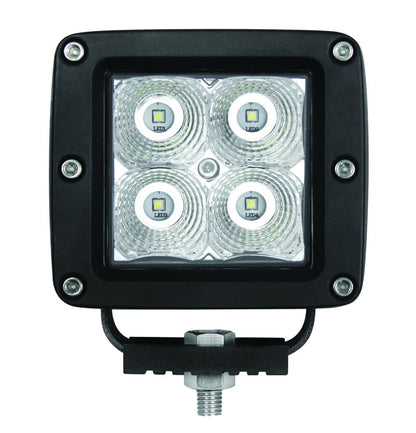 Hella HVF Cube 4 LED Off Road Kit - 3.1in 12W Spot Beam