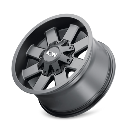 ION Type 141 20x9 / 6x135 BP / 15mm Offset / 106mm Hub Satin Black Wheel