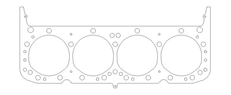 Cometic Chevy Small Block 4.06in Bore .040 inch MLS Headgasket (w/All Steam Holes)