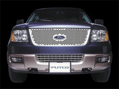 Putco 05-09 Ford Mustang GT Main Grille Punch Stainless Steel Grilles