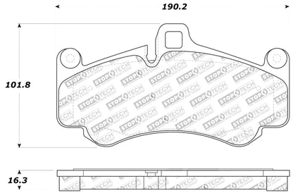 StopTech Performance Brake Pads