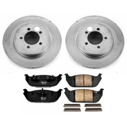 Power Stop 03-05 Lincoln Aviator Rear Z17 Evolution Geomet Coated Brake Kit