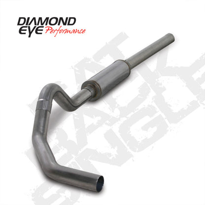 Diamond Eye KIT 4in CB SGL SS: 2004.5-2007.5 DODGE CUMMINS 600