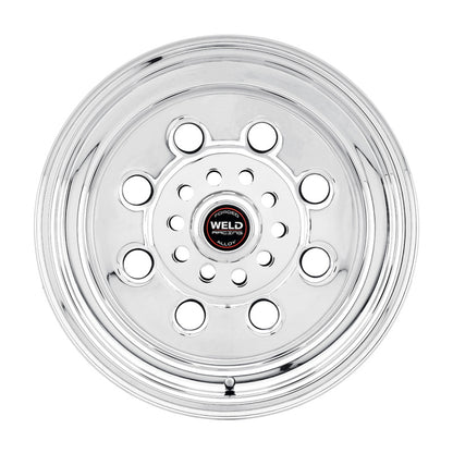 Weld Draglite 15x10 / 5x4.5 & 5x4.75 BP / 3.5in. BS Polished Wheel - Non-Beadlock