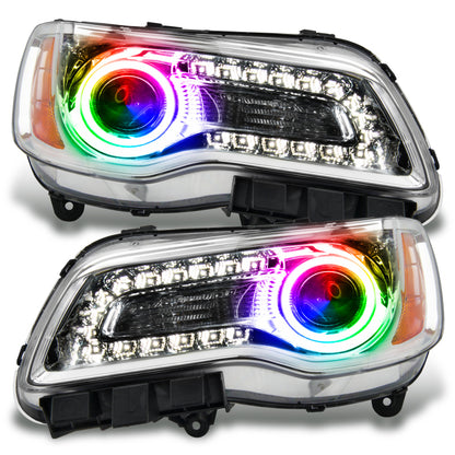 Oracle 11-14 Chrysler 300C SMD HL - Chrome - NON HID - ColorSHIFT w/ 2.0 Controller SEE WARRANTY