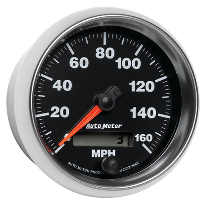 Autometer GS 3-3/8 inch 160 MPH In Dash Speedometer Gauge