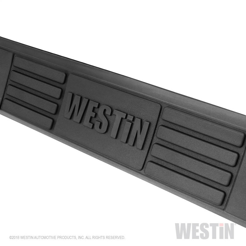 Westin 2019 Chevrolet Silverado/Sierra 1500 Crew Cab E-Series 3 Nerf Step Bars - Black