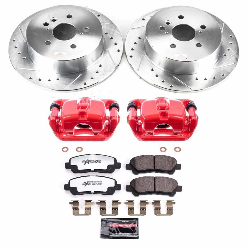 Power Stop 08-09 Toyota High Lander Rear Z36 Truck & Tow Brake Kit w/Calipers