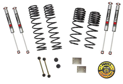 Skyjacker 2018 Jeep Wrangler JL 4 Door 4WD (Rubicon) Long Travel 2 Stage 1in-1.5in Coil System