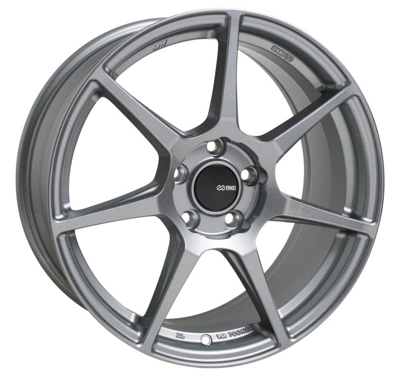 Enkei TFR 17x9 5x114.3 40mm Offset 72.6 Bore Diameter Storm Gray Wheel