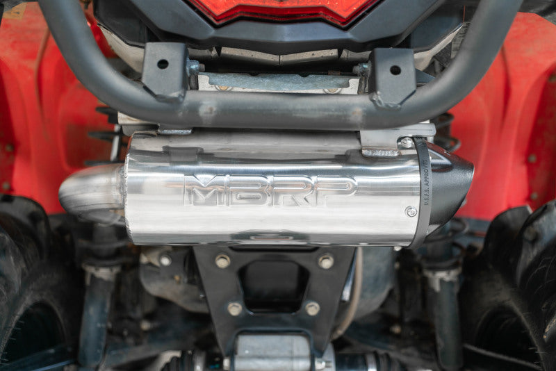 MBRP 15-Up Can-Am Outlander 450/500/570 US Market Only 5in Performance Series T304 Slip-on Exhaust